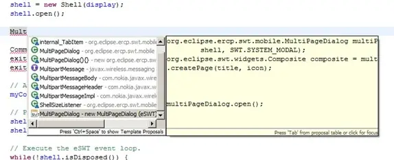 Create a MultiPageDialog with the MultiPageDialog template
