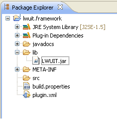 External Library folder structure.
