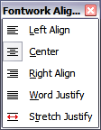 Extended Alignment toolbar