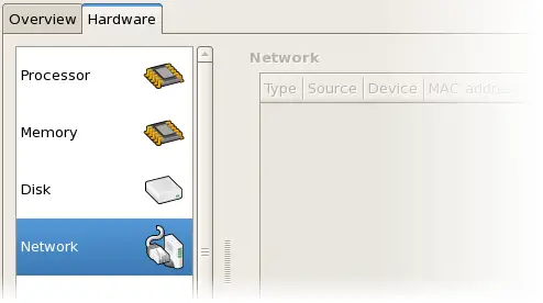 Displaying Network Configuration