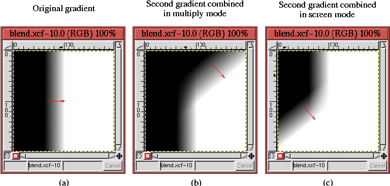 gimp gradient map not working