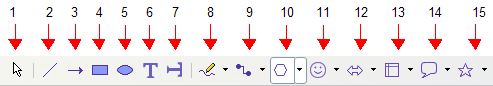 how to curve text in openoffice draw