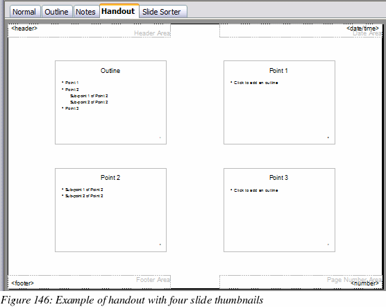 Openoffice Impress Creating Handouts