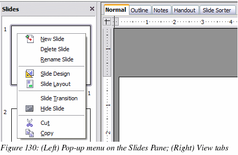 openoffice impress new layout