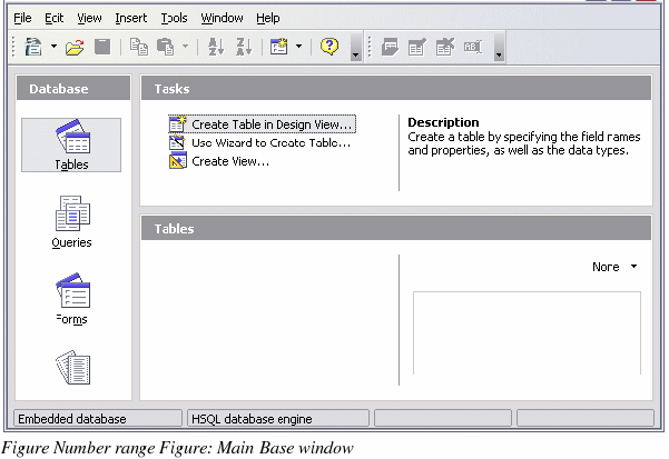 openoffice database