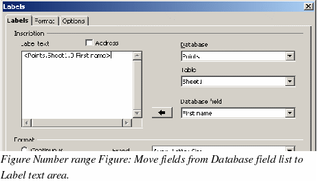 how to print labels in openoffice writer